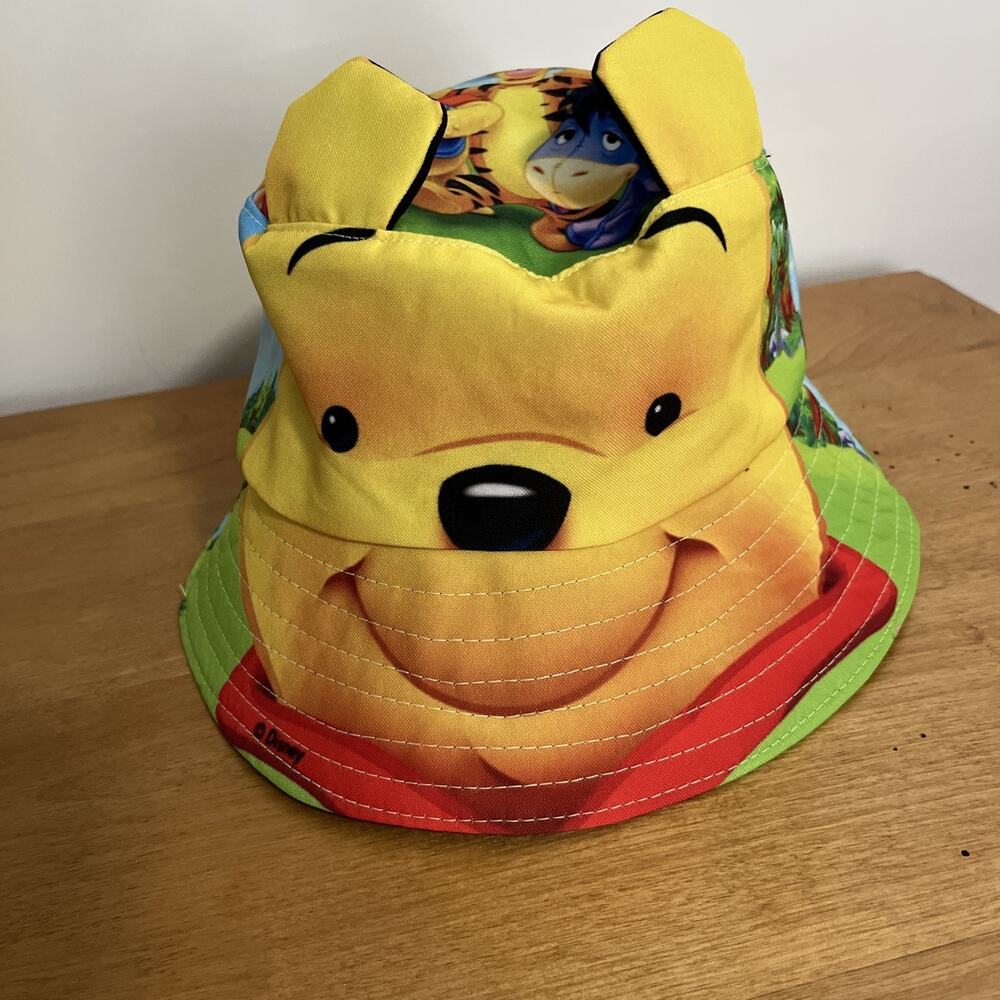 Winnie The Pooh Bucket Hat Disney Kids Teens One Size Fits Most Tigger Piglet